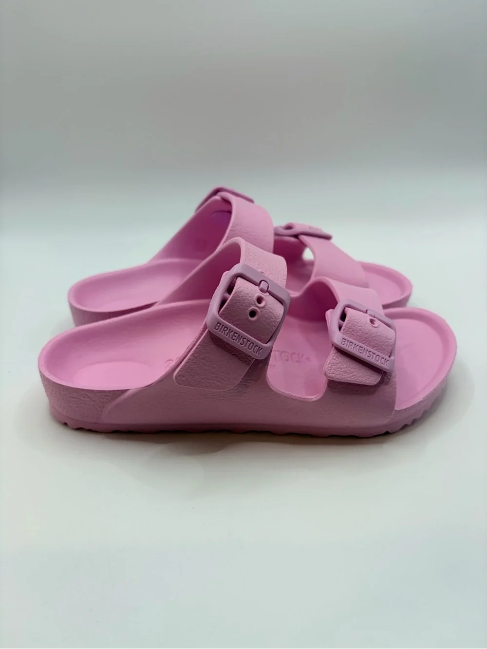 Birkenstock Kids Two-Strap EVA Sandals in Light Pink